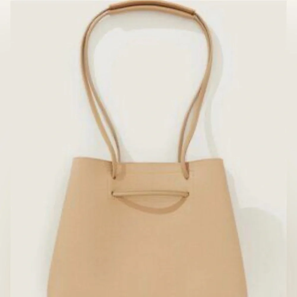 8 Other Reasons Vegan Leather Slouchy Bucket Bag New with Duster Bag